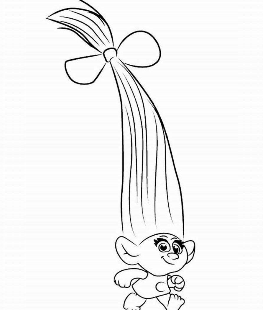 892x1050 Adult Trolls Movie Cartoon Coloring Pages Best For Kids Free
