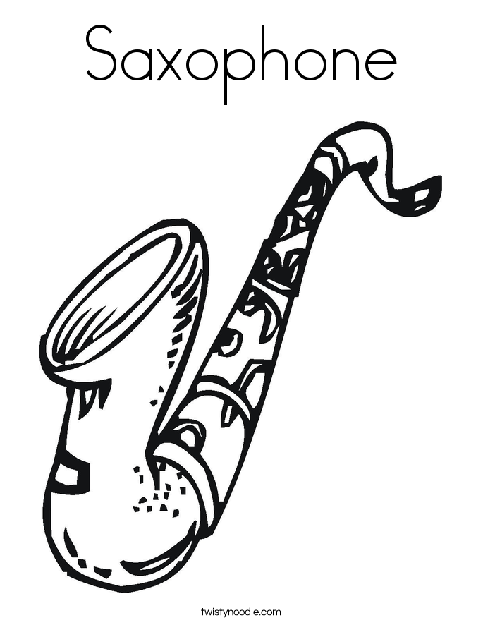 685x886 Trombone Coloring Coloring Pages, Trombone Coloring Page