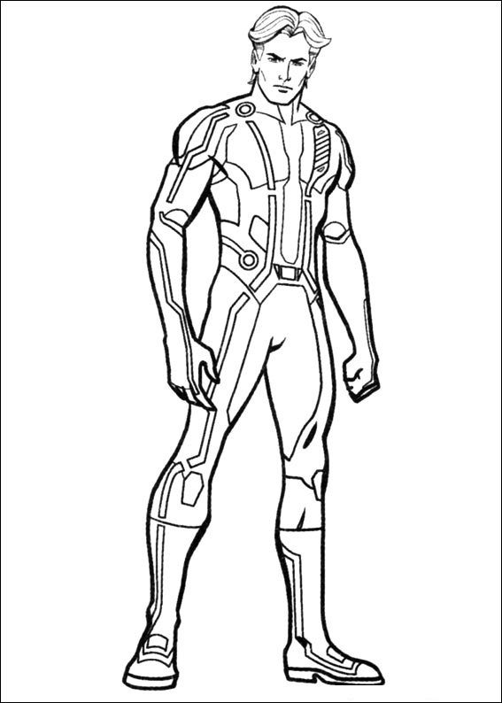 567x794 Tron Coloring Pages Images Movies And Tv Show Coloring Pages