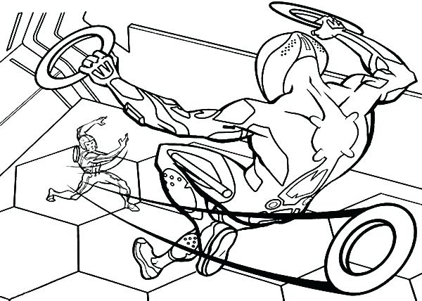 600x428 Tron Coloring Pages Tron Coloring Pages Tron Coloring Pages