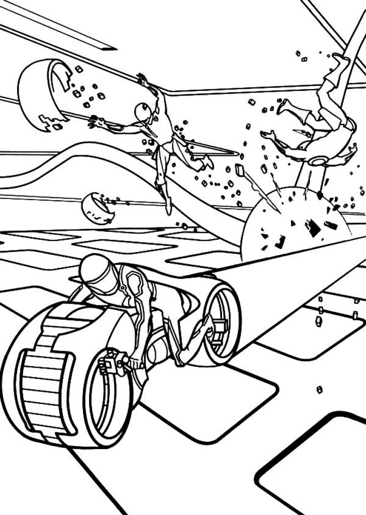 728x1024 Tron Legacy Take A Tour Coloring Pages Color Luna In Tron Legacy