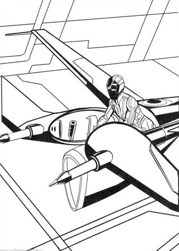 600x843 Tron Coloring Pages
