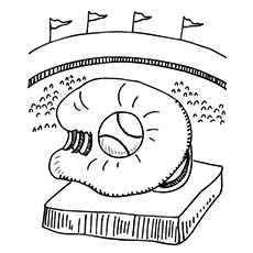 230x230 Top 20 Baseball Coloring Pages For Toddlers