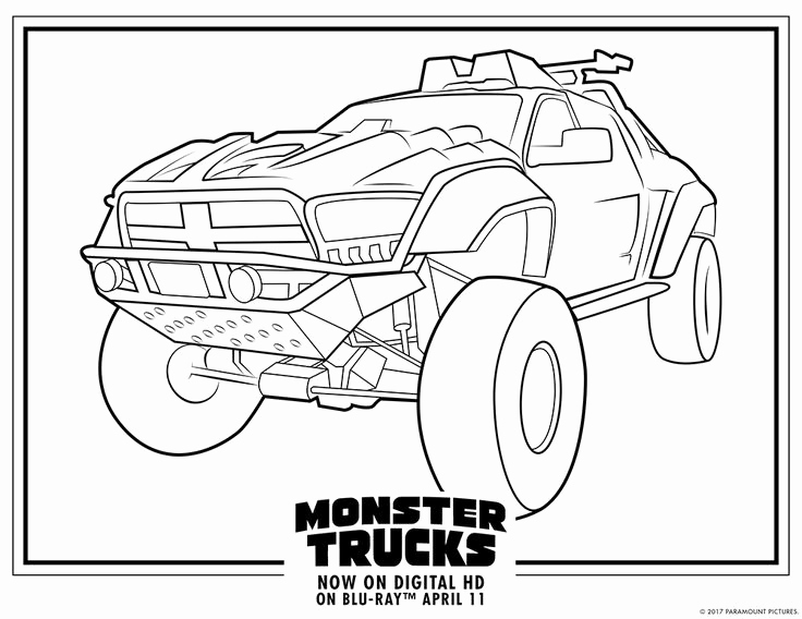 736x568 Monster Trucks Coloring Pages For Boys Ohmygirl.us
