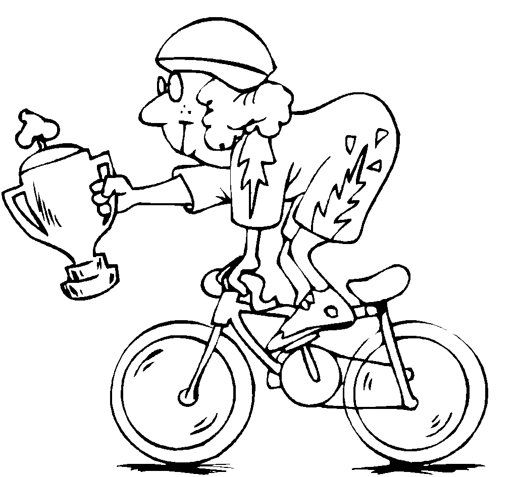 1024x946 Trophy Coloring Page