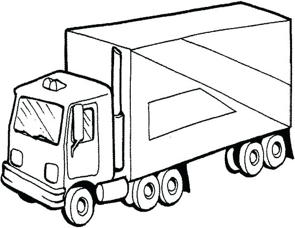 600x464 Trucks To Color Free Fire Truck Coloring Pages Free Truck Coloring