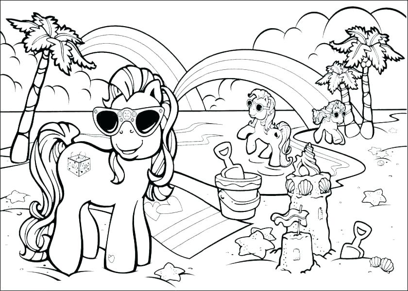 840x600 Vacation Coloring Pages Coloring Pages Beach For Beach Coloring