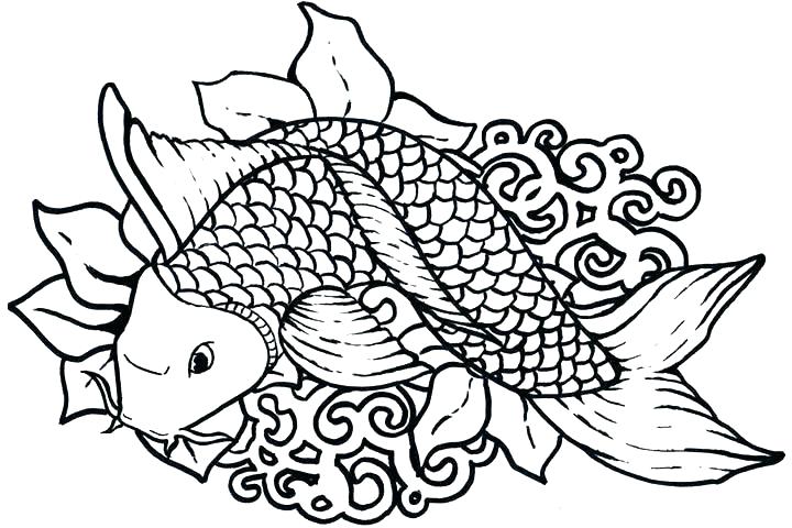 720x480 Tropical Flowers Colouring Pages Coloring Pages Fish Packed