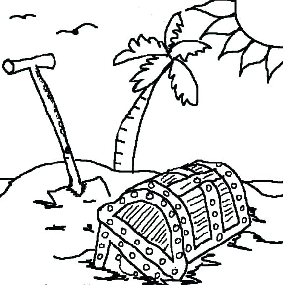 573x577 Island Coloring Page Island Coloring Page Treasure Island Coloring