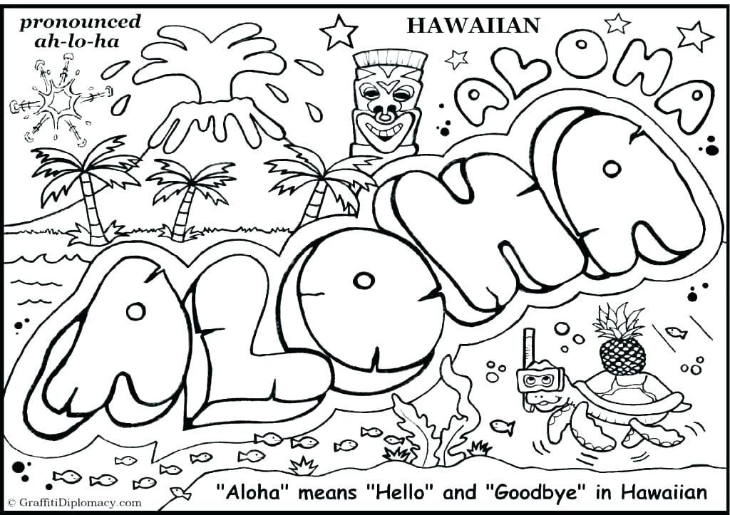 1024x723 Island Coloring Page Related Post Tropical Island Coloring Pages