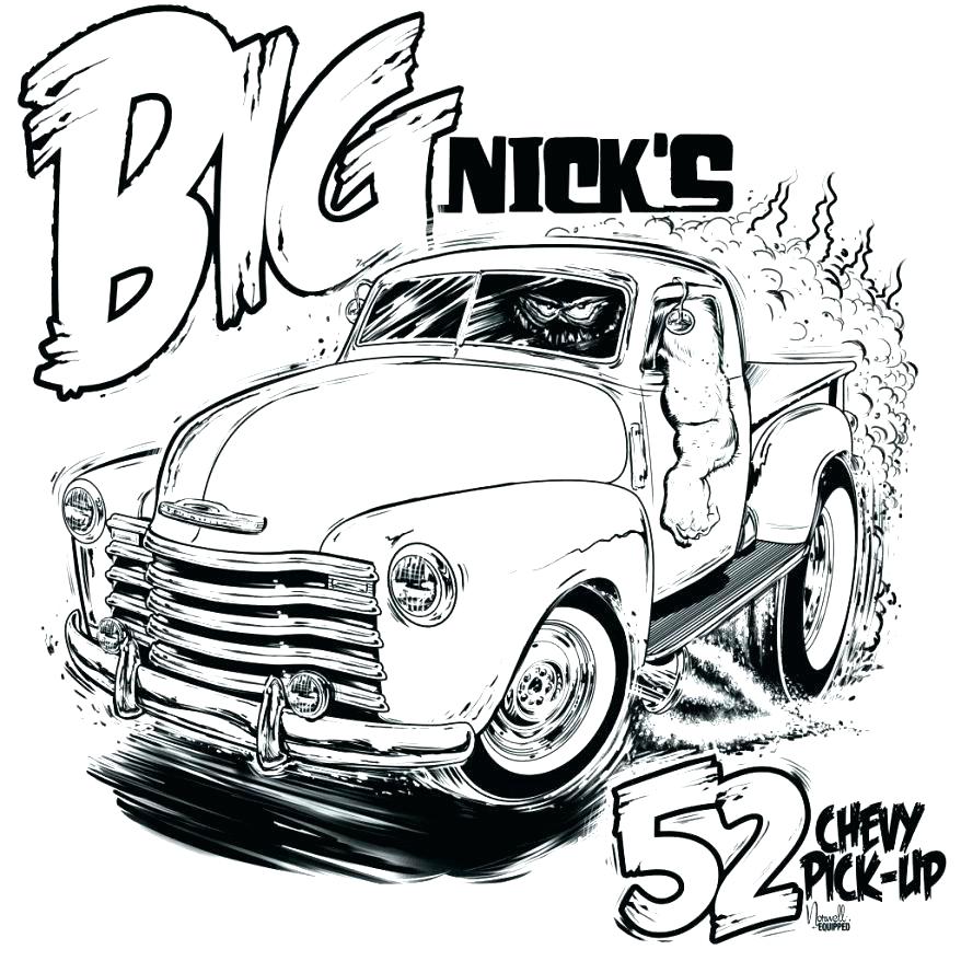 878x878 Tractor Trailer Coloring Pages Semi Truck With Tractor Coloring