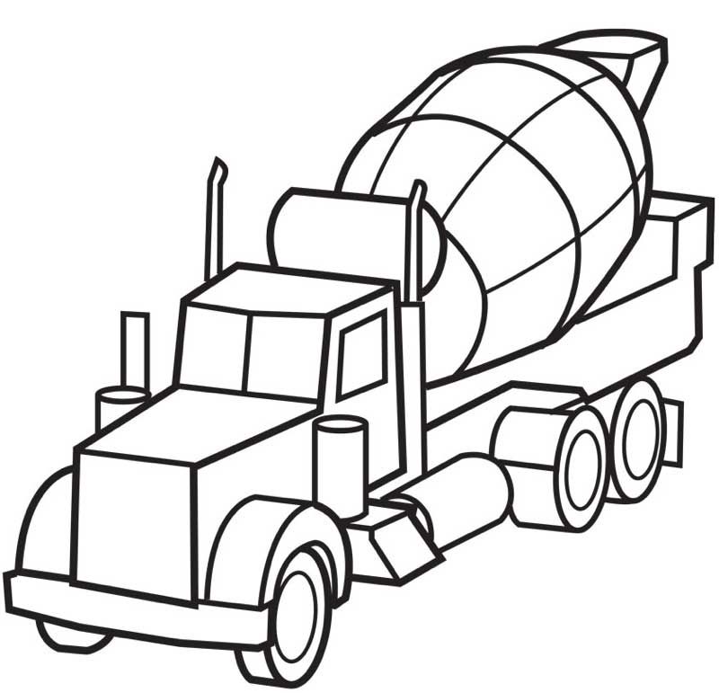 800x771 40 Free Printable Truck Coloring Pages Download Httpprocoloring