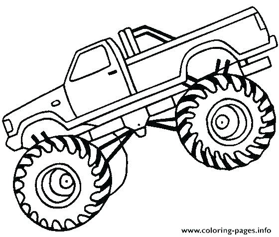 560x475 Grave Digger The Legend Coloring Pages