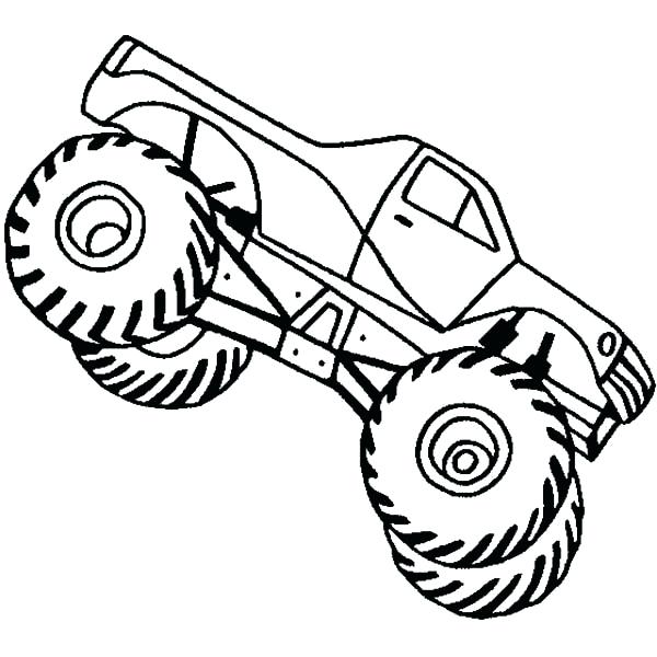 600x600 Free Monster Truck Coloring Pages To Print Monster Truck Coloring