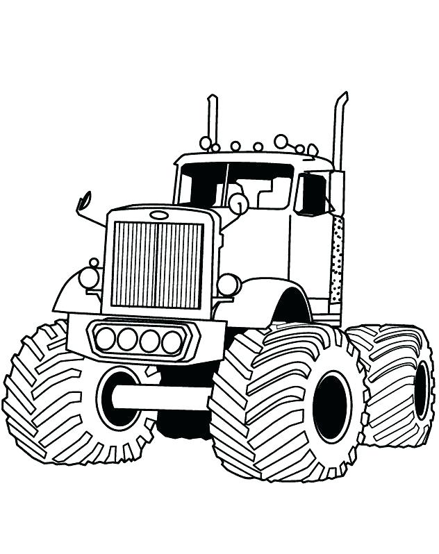 632x798 Monster Truck Coloring Pictures Monster Truck Iron Outlaw Coloring