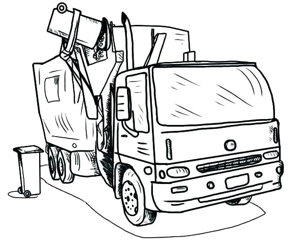 600x498 Fire Truck Coloring Pages Printable Truck Coloring Page Printable