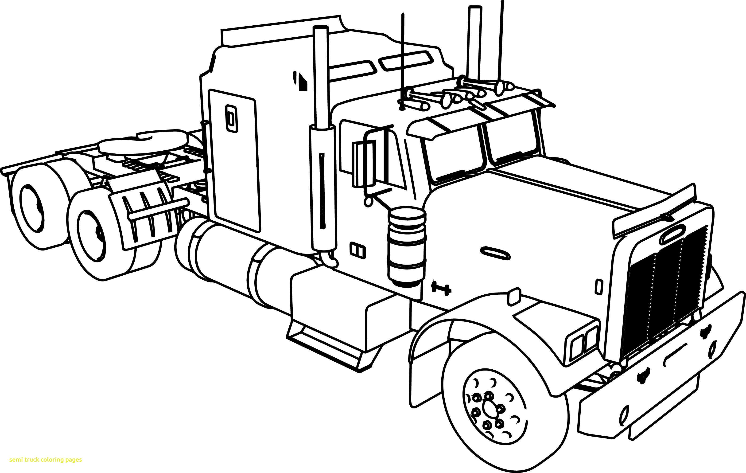 3176x2013 Luxury Coloring Pages Of Semi Trucks Peterbilt