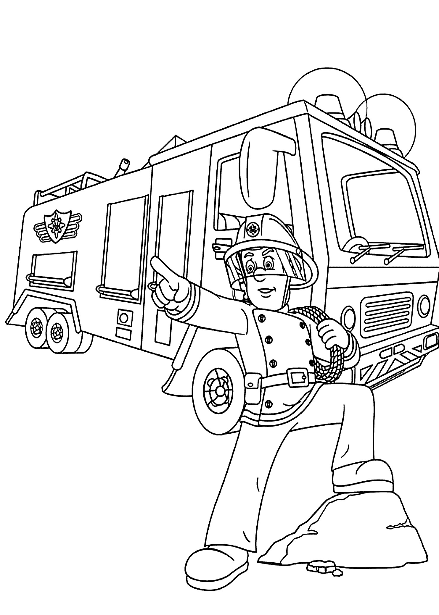 1483x2079 Penny From Fireman Sam Coloring Pages For Kids Unique Robocar Poli