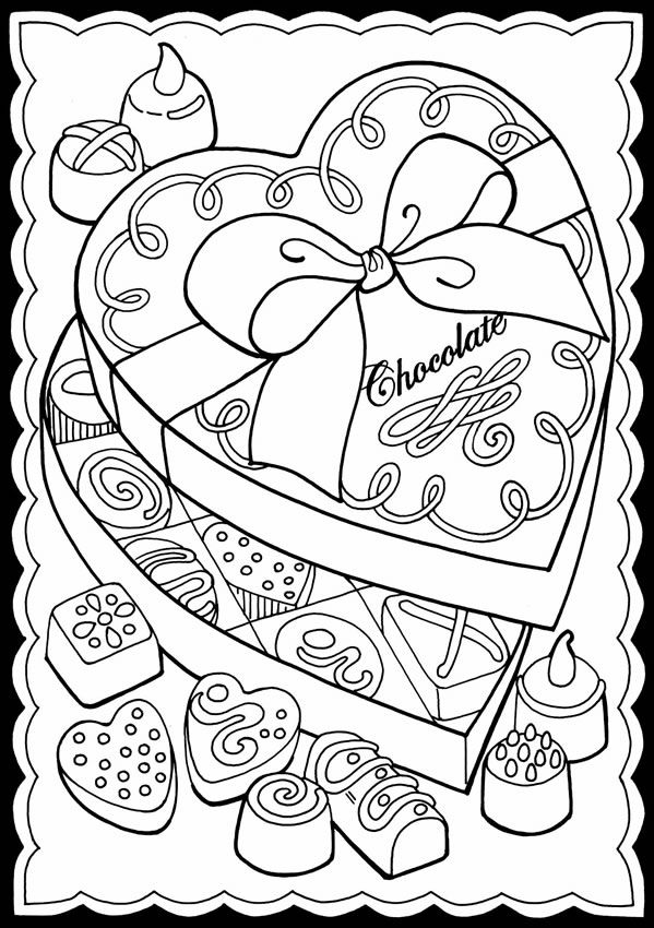 599x850 Freebie Valentine Candy Digital Image Dover Publications