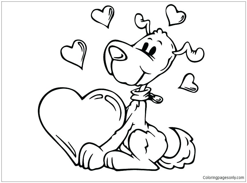 855x634 Bird To Color Free Printable Coloring Page True Love Birds True