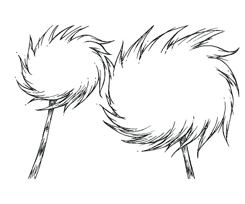 800x667 Truffula Tree Coloring Page Printable The 1 Coloring Page Lorax