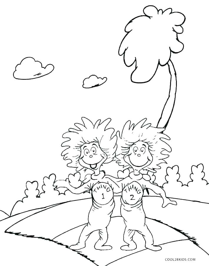 709x900 Truffula Tree Coloring Page The Coloring Page Trees Coloring Pages
