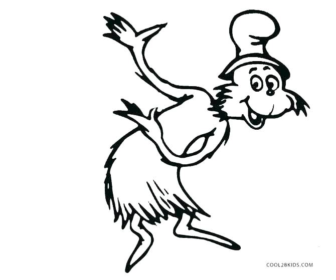 670x559 Truffula Tree Coloring Page