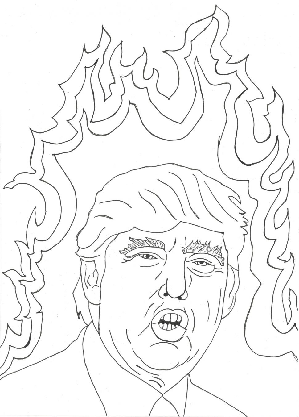 970x1351 New Trump Coloring Book Pdf Free Tags 95 Trump Coloring Book