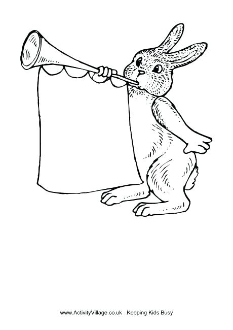 460x650 Trumpet Coloring Trumpeter Swan Colouring Page