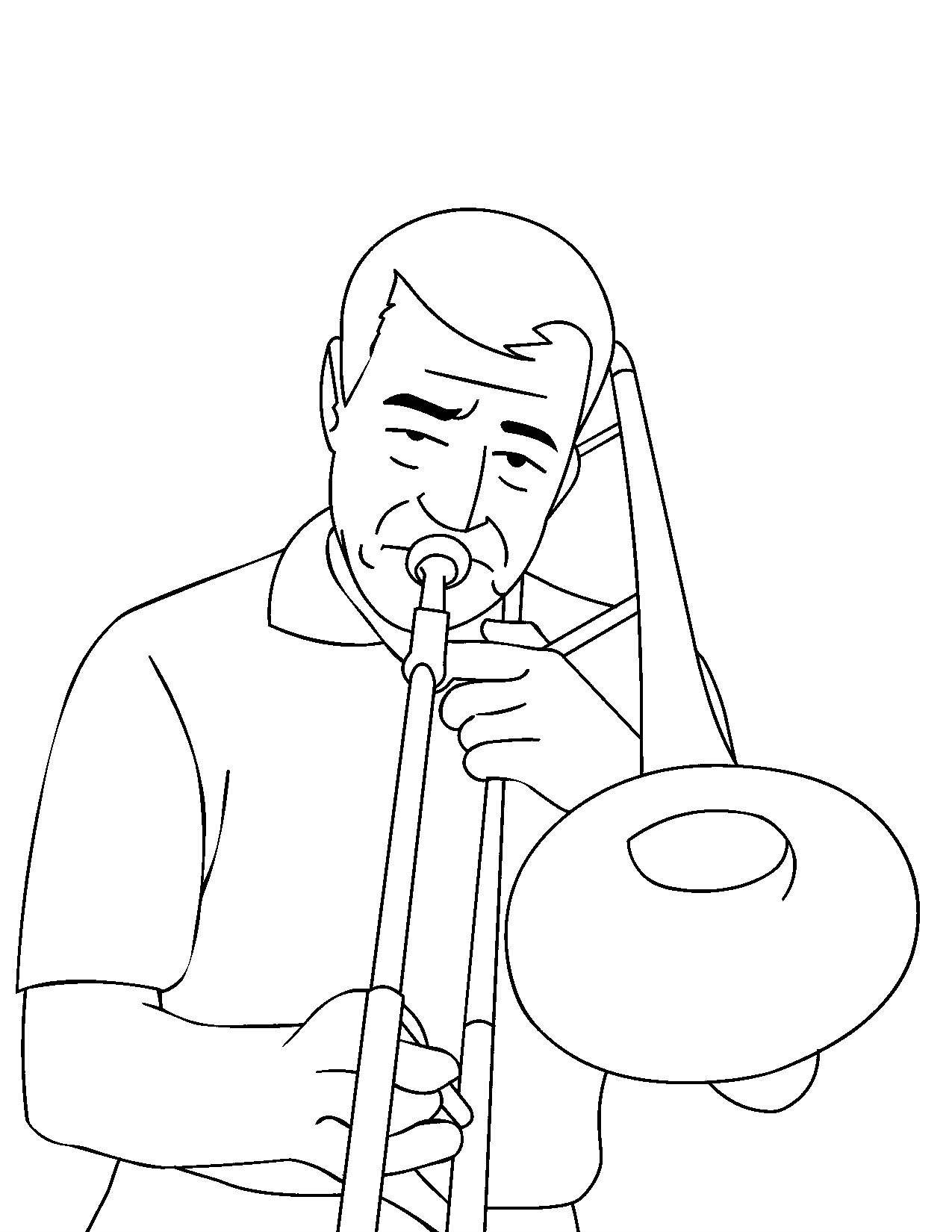 1275x1650 33 Musical Instrument Coloring Pages, Instrument Coloring Pages