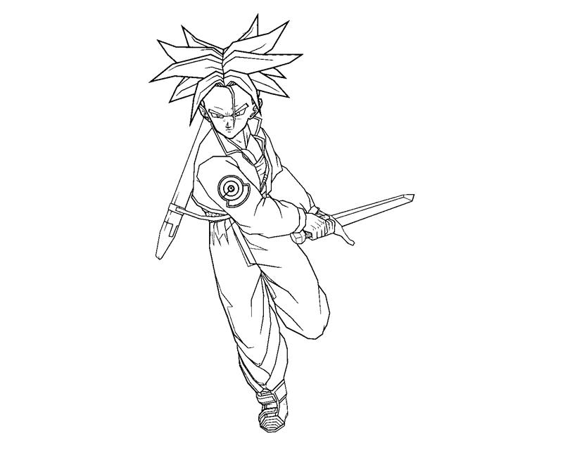 800x667 Future Trunks 8 Coloring Crafty Teenager