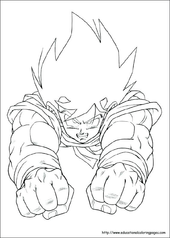 567x794 Coloring Pages Dragon Ball Z Trunks Super Murs