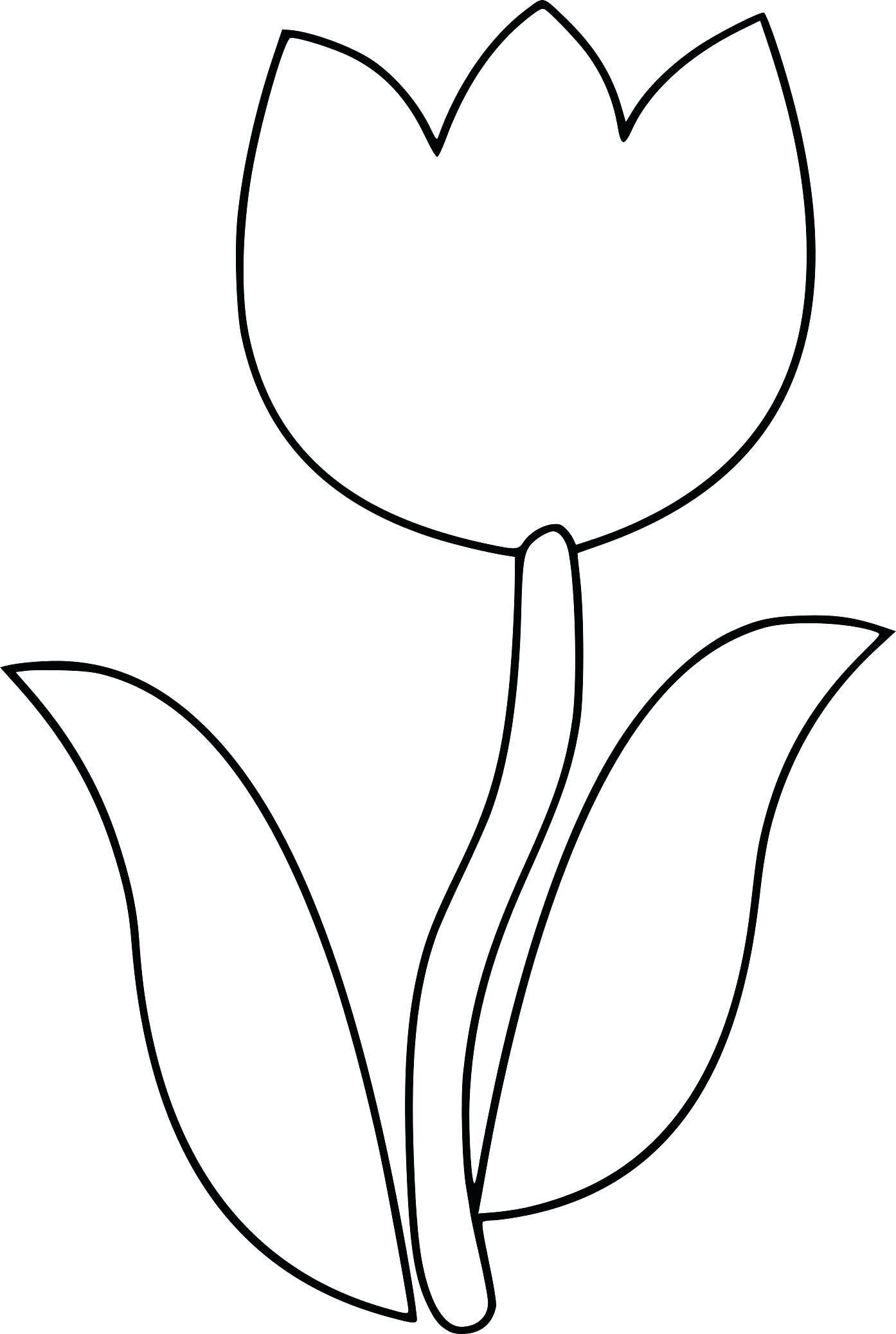1394x2074 Tulip Coloring Pages Elegant New Shamrock Coloring Page About