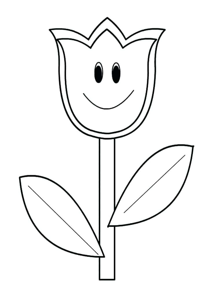 750x1000 Tulip Coloring Pages Download And Print Tulip Coloring Pages Tulip