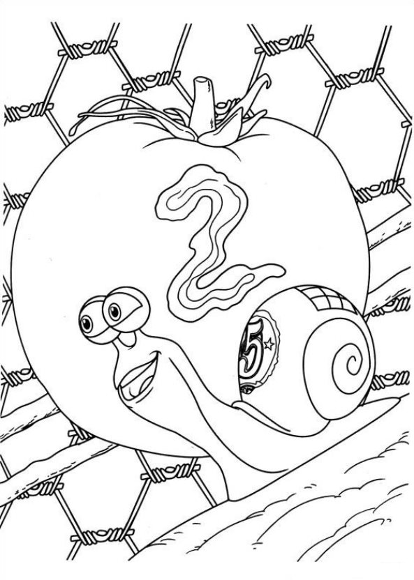593x832 Kids N 44 Coloring Pages Of Turbo (Pixar)