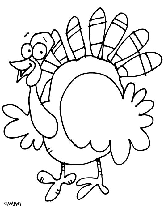 531x679 Free Turkey Coloring Pages 193 Free Printable Turkey Coloring