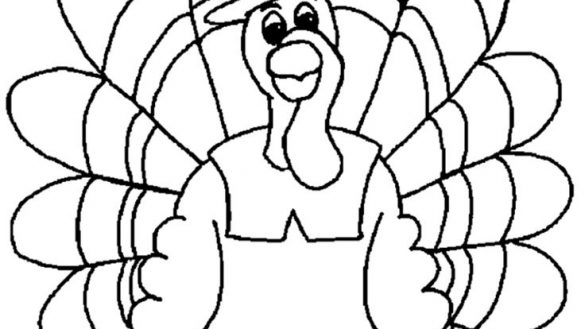 Turkey Body Coloring Page