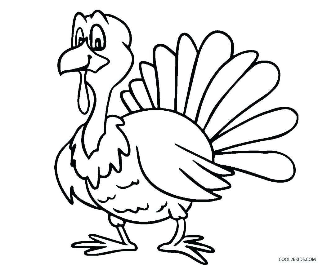 1083x871 Coloring Pages Wild Turkey Thanksgiving Draw So Cute Printable