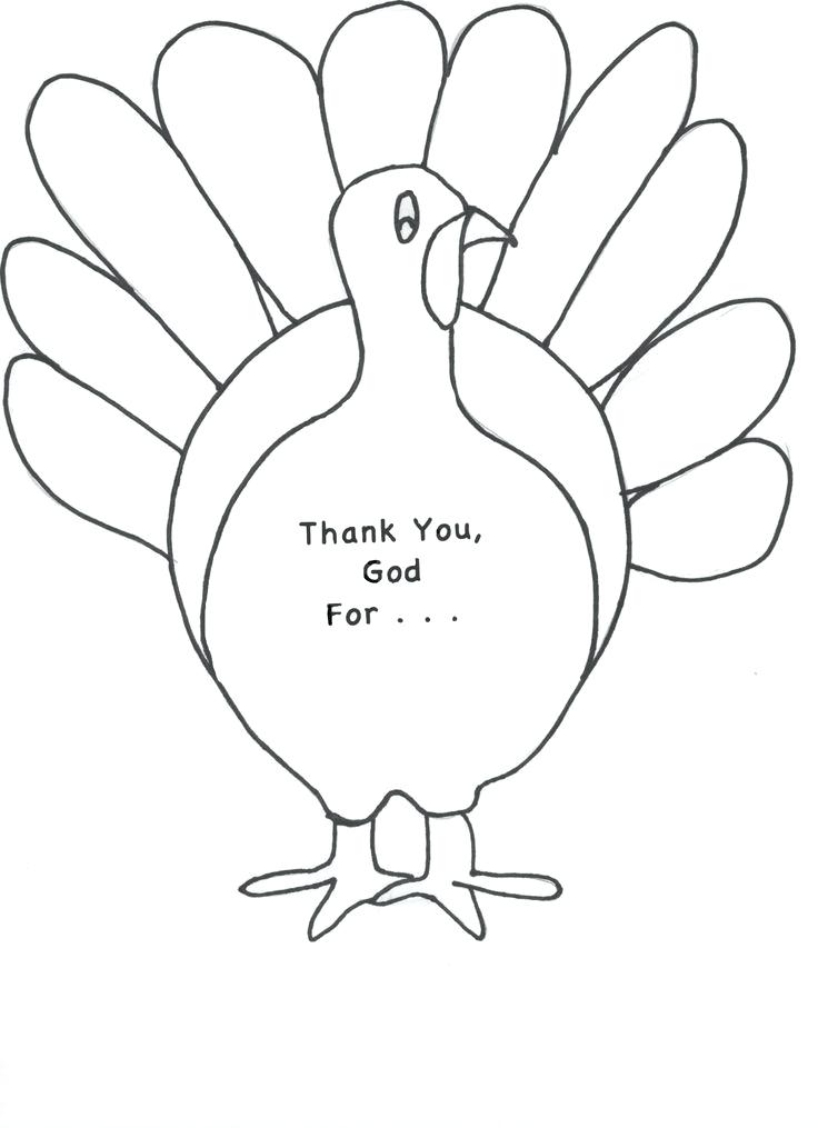 736x1015 Turkey Body Outline