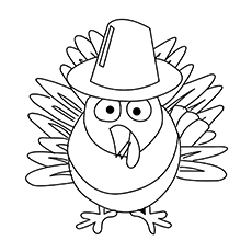230x230 Top 10 Free Printable Thanksgiving Turkey Coloring Pages Online