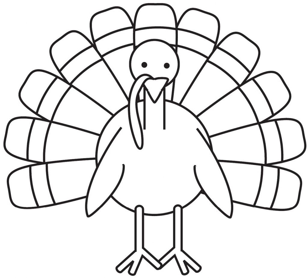 1024x923 Turkey Coloring Pages For Preschoolers Photo