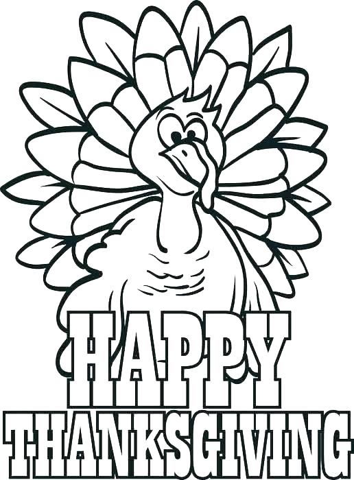 516x700 Turkey Coloring Pages
