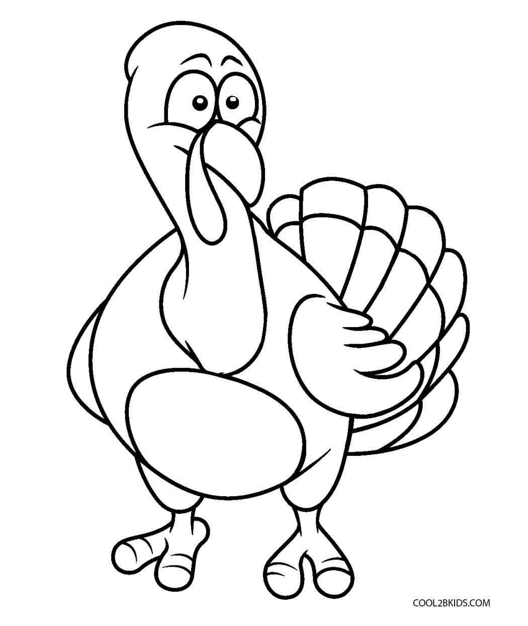 1050x1244 Turkey Coloring Pages For Free Printable Kids Coolbkids