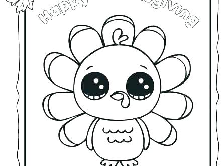 440x330 Turkey Coloring Pages Free Plus Turkey Feathers Coloring Pages