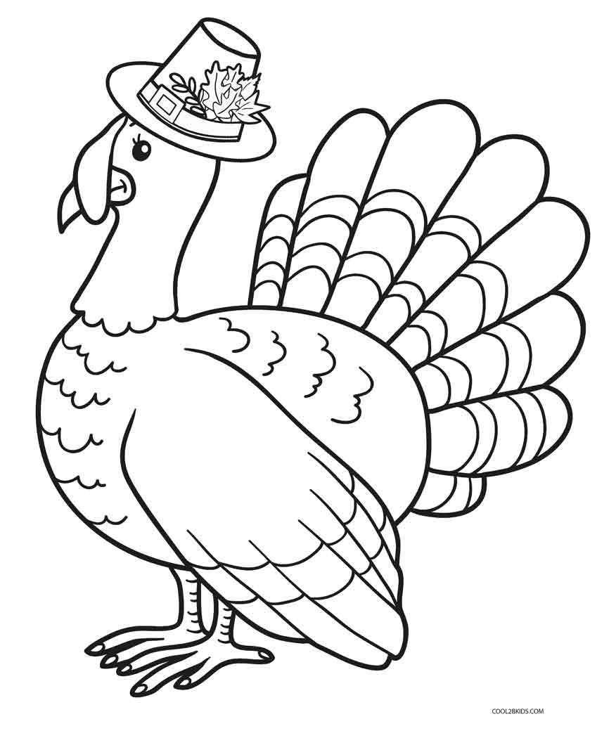 876x1050 Guaranteed Turkey Coloring Pics Free Printable