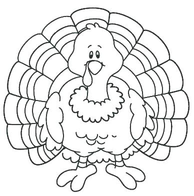 388x392 Funny Thanksgiving Coloring Pages Free Printable Turkey Coloring