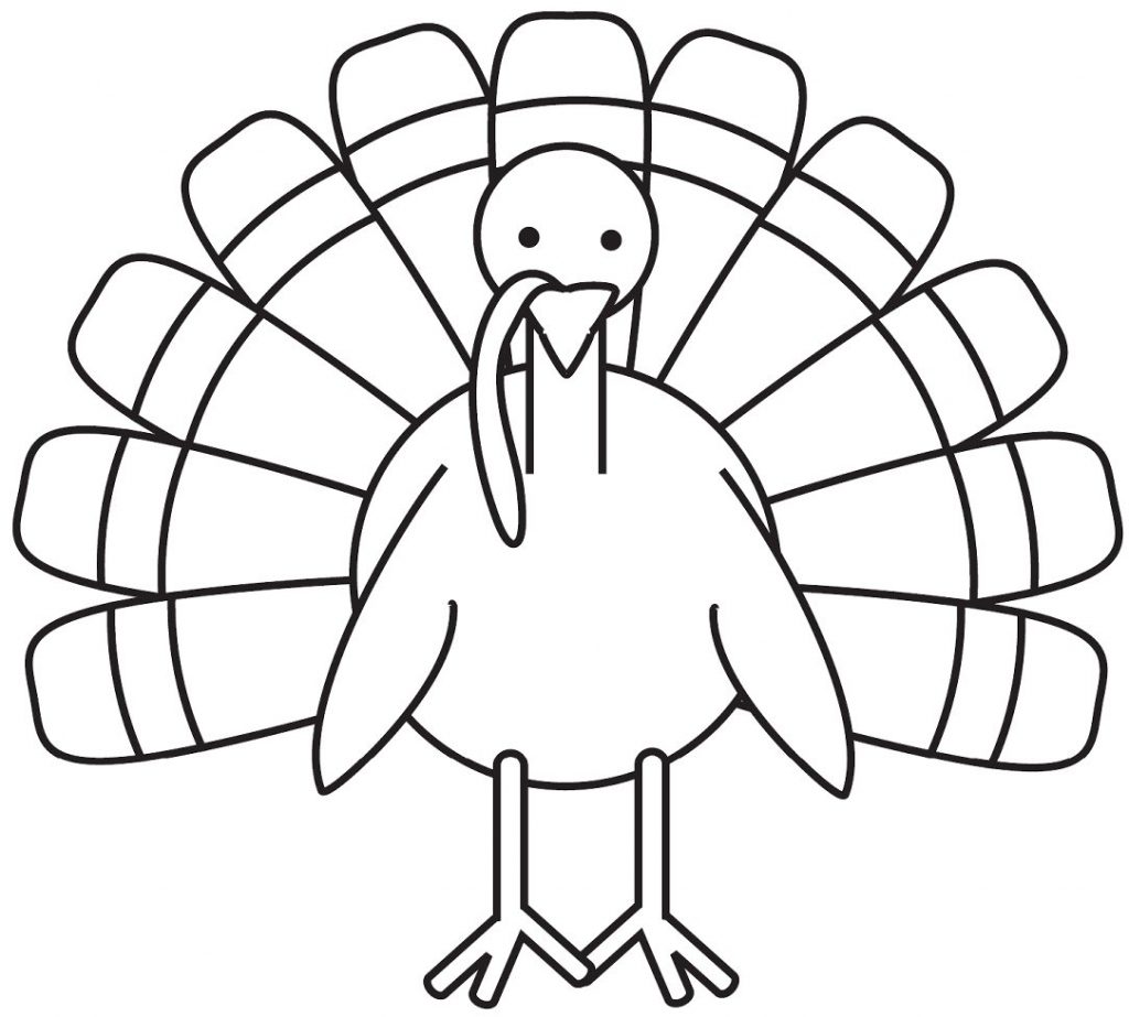 1024x923 Turkey Coloring Pictures Printable
