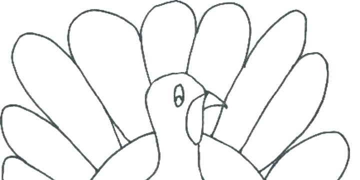 720x360 Free Printable Turkey Turkey Color Page Turkey Coloring Pages