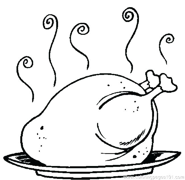 650x631 Turkey Coloring Pages For Kids Printable Turkey Coloring Pages