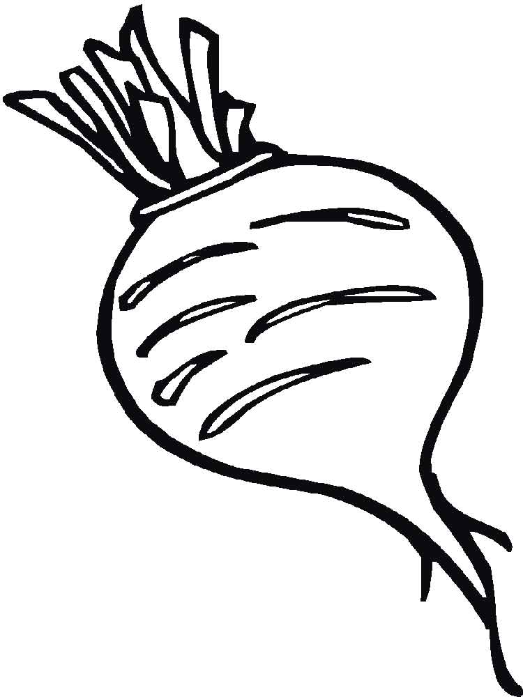 750x1000 Turnip Coloring Pages. Download And Print Turnip Coloring Pages